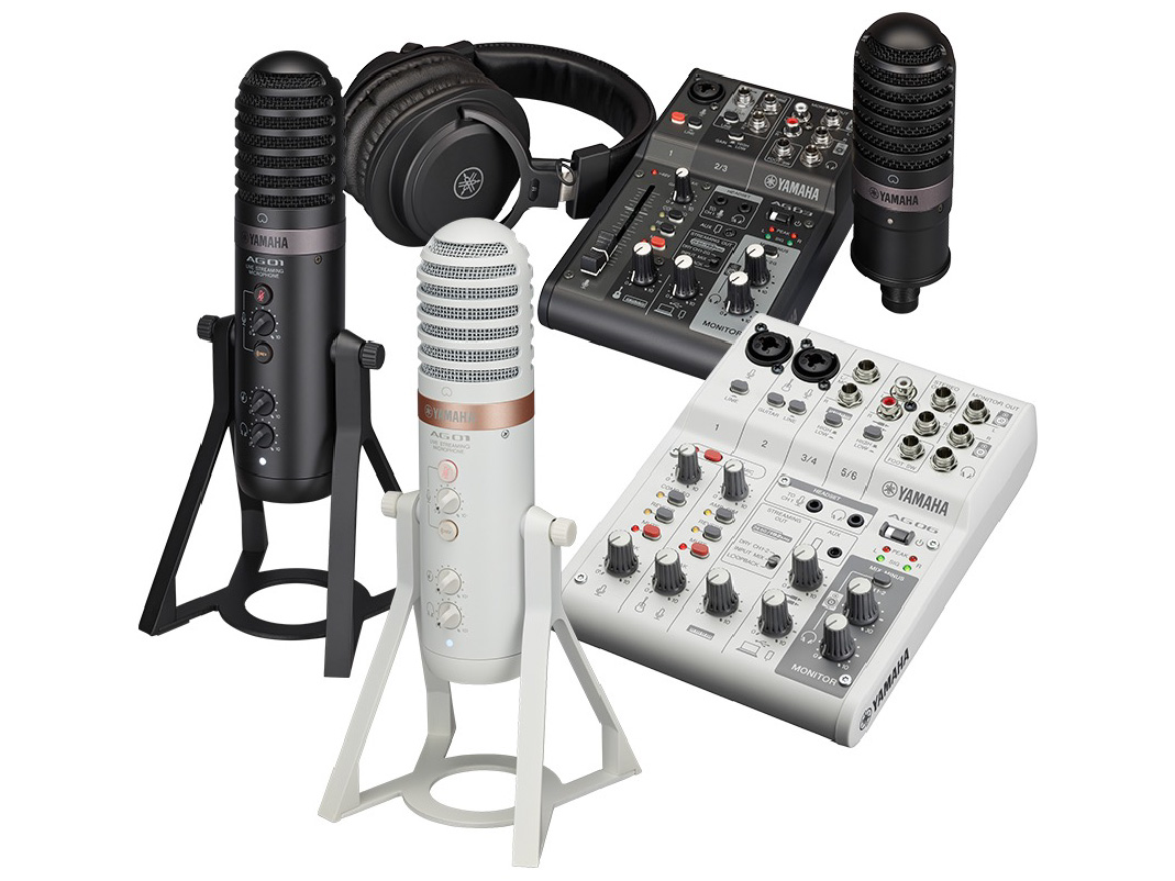 すぐ使える！YAMAHA AG03 ミキサー マイクセット YAMAHA、配信用