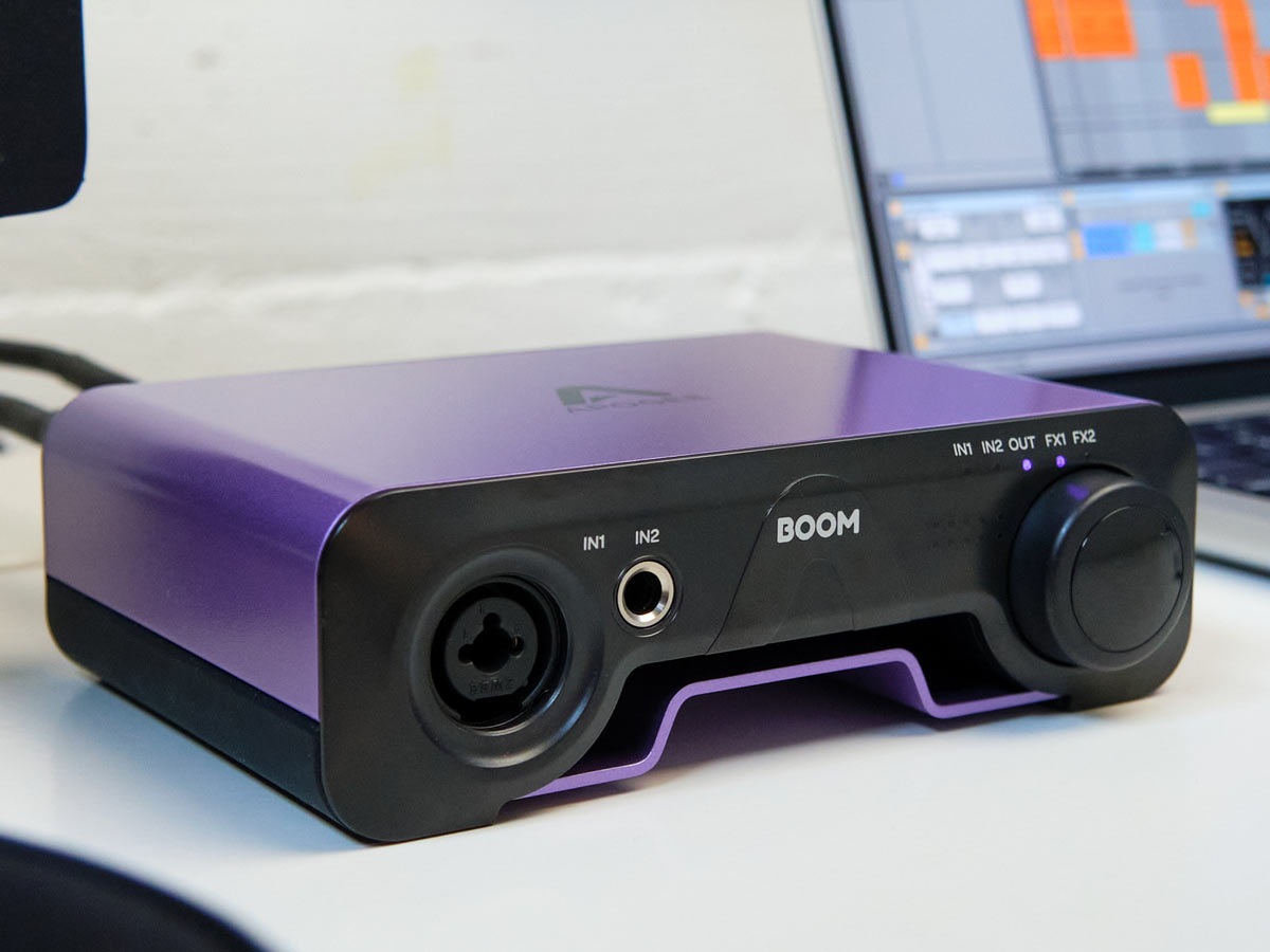 APOGEE Boom〜伝統のサウンドを継承したコンパクトな192kHz対応