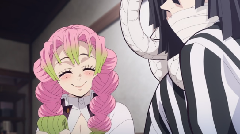 鬼滅の刃 刀鍛冶の里編 十話 32mm くじ引き缶バッジ 甘露寺