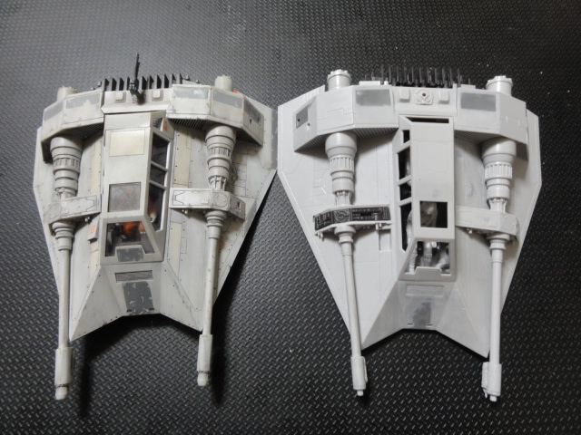 STAR WARS スノースピーダー 1/48 バンダイ&ファインモールド比較