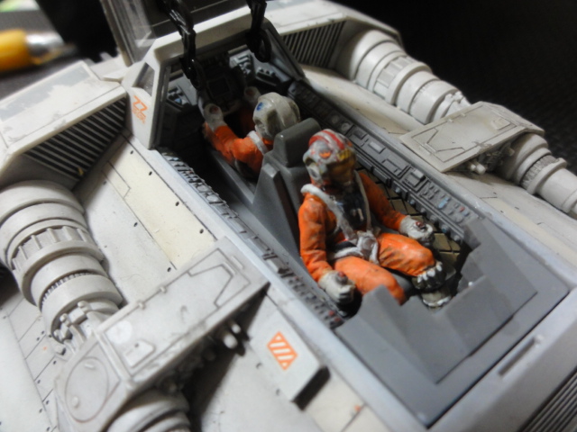 STAR WARS スノースピーダー 1/48 バンダイ&ファインモールド比較