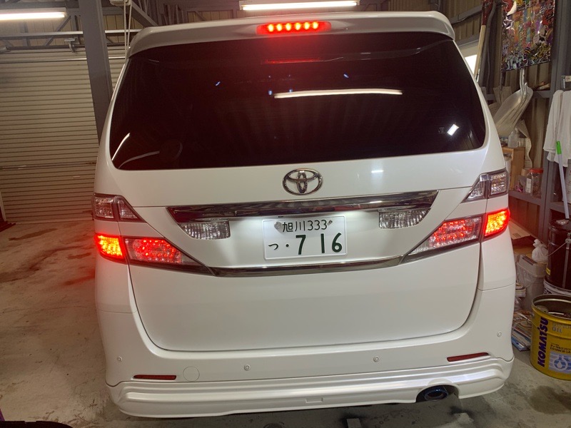 トヨタ トヨタ 20系 VELLFIRE 純正テールランプ一式 ANH20⁄25 ヴェル