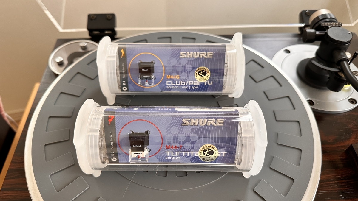SHURE シュア 最高 M44-7 カートリッジ レコード LP 音響機材