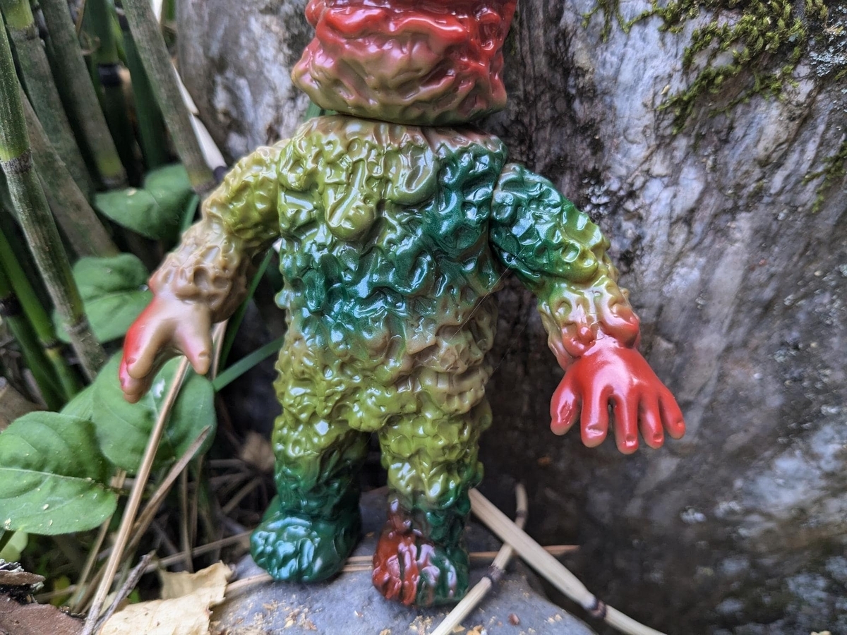 ぶたのはな / ソフト焼き玩具:ケロニア[カーキ色]〈+Eng sub〉 - smogbom