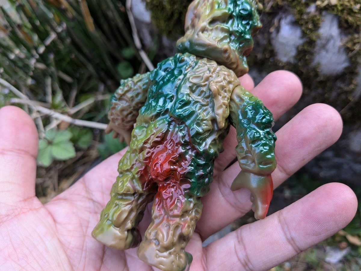 ぶたのはな / ソフト焼き玩具:ケロニア[カーキ色]〈+Eng sub〉 - smogbom