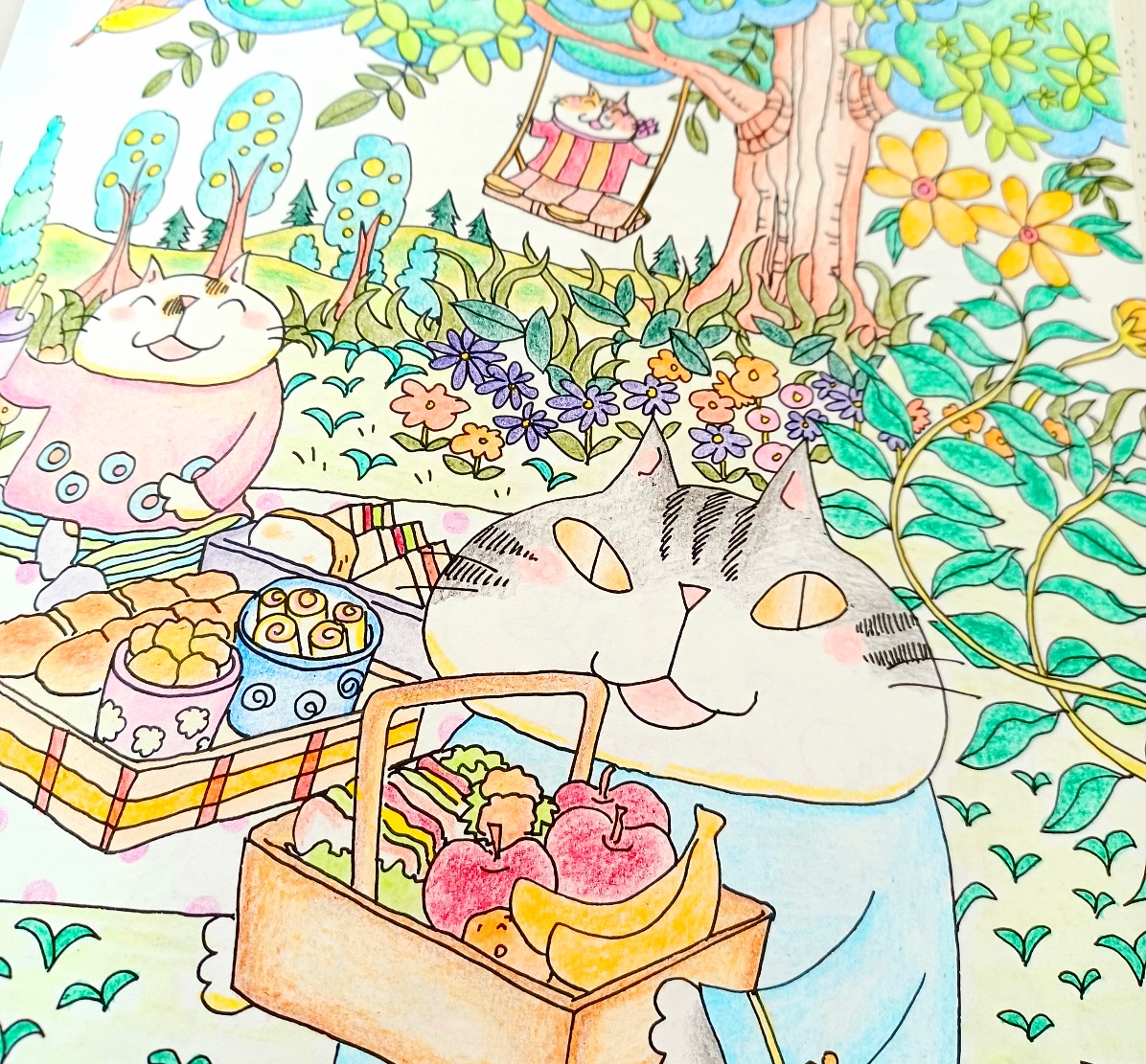 油絵 マミ 幸せを呼ぶピンク色の猫 油絵 マミ 幸せを呼ぶピンク色の猫