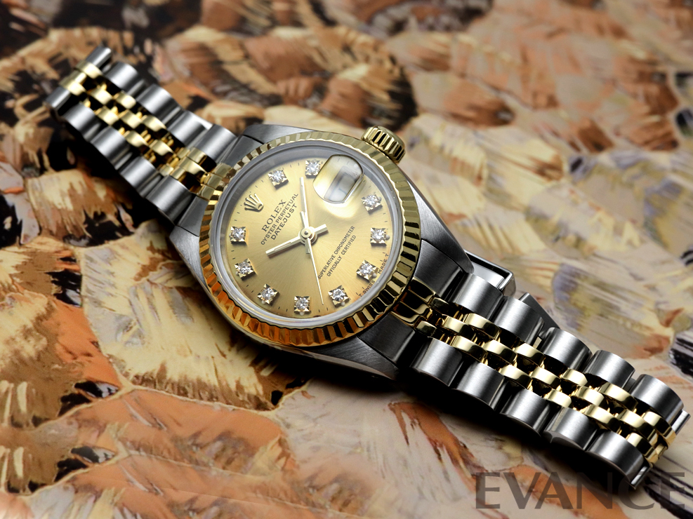 27968】ロレックス SS/K18 レディース コンビ コマ 4個□ ロレックス