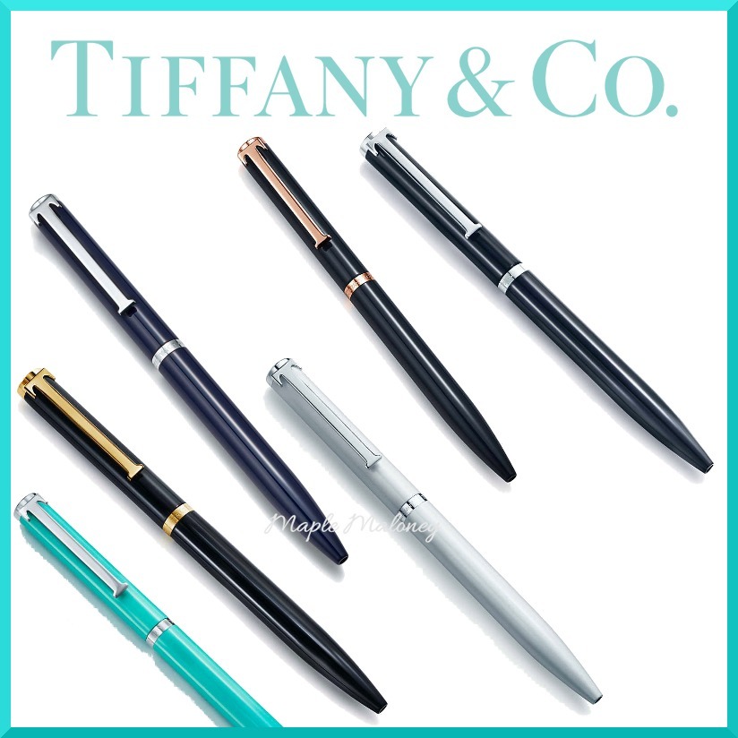 ギフトにも☆ Tiffany&Co(ティファニー) Tクリップ ボールペン
