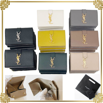 YSL サンローランミニ財布折りたたみ財布