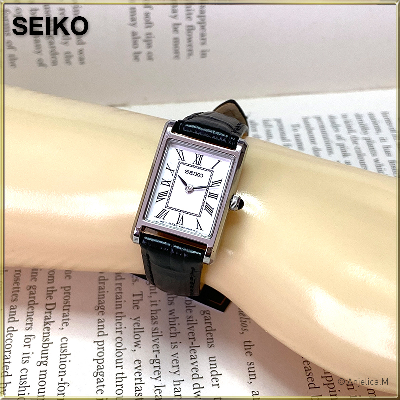 ☆シンプルで大人気☆SEIKO ESSENTIALS LEATHER LADIES WATCH (SEIKO