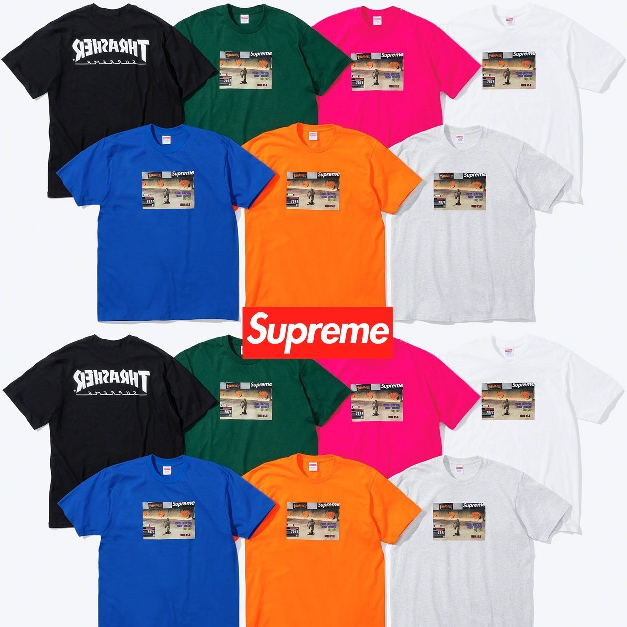 FW21 Supreme Thrasher Game Tee - スラッシャー Tシャツ (Supreme/T