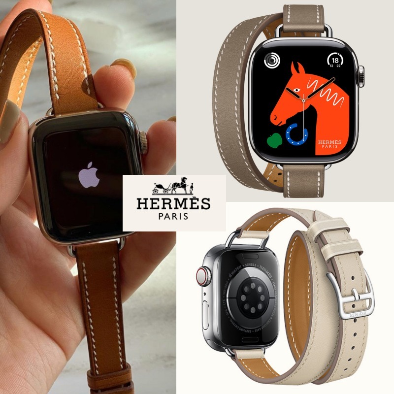 日本完売】Apple Watch Hermesアトラージュドゥブルトゥール (HERMES