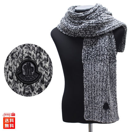 グレー（灰色）系 MONCLER(モンクレール) マフラー(メンズ) - ブランド