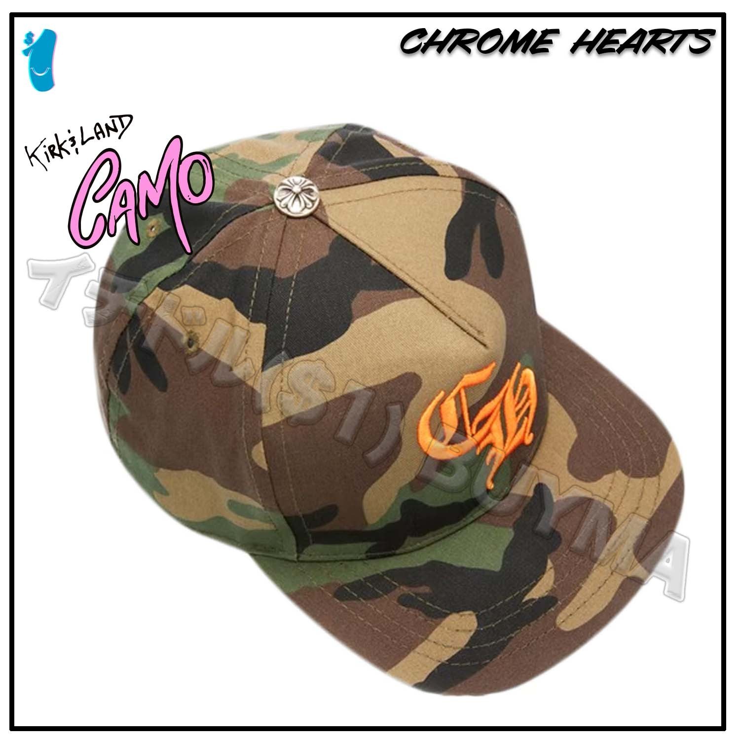 クロムハーツ 迷彩キャップ