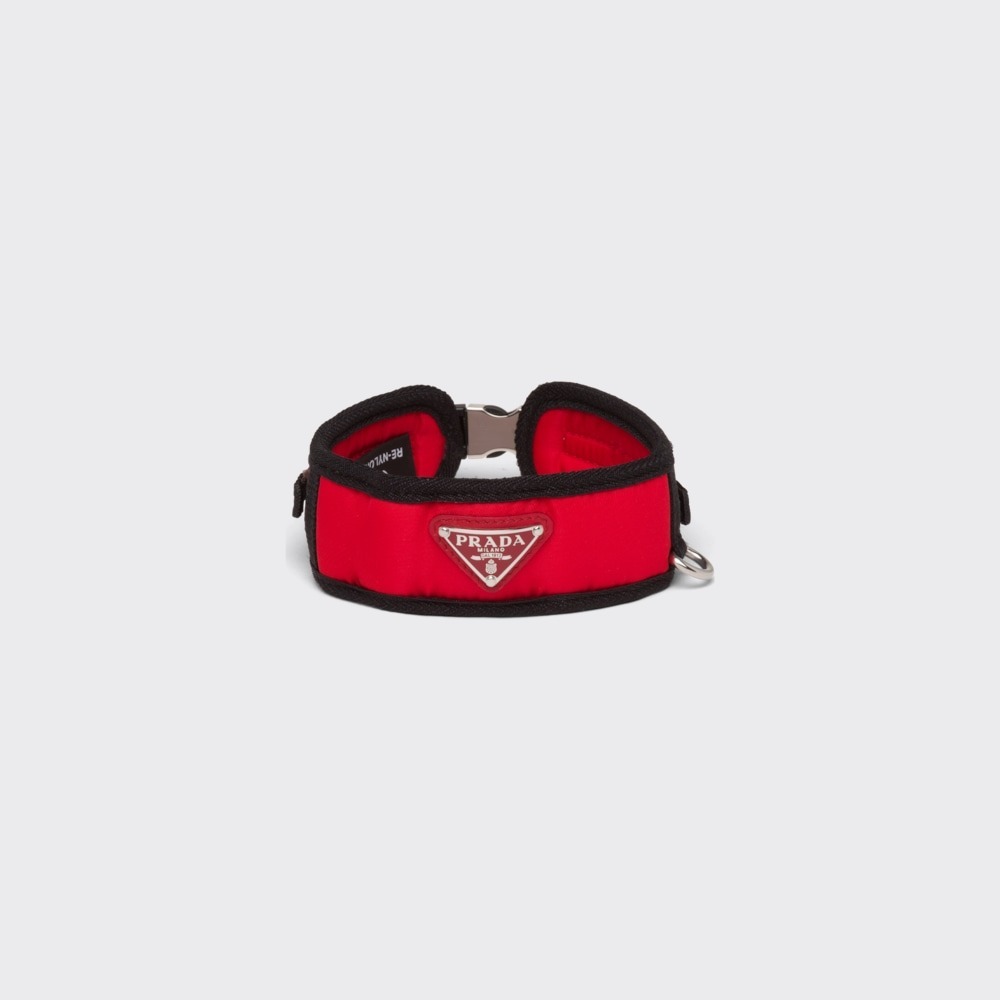 愛するPetにお洒落】ナイロン ペットカラー＊PRADA直営