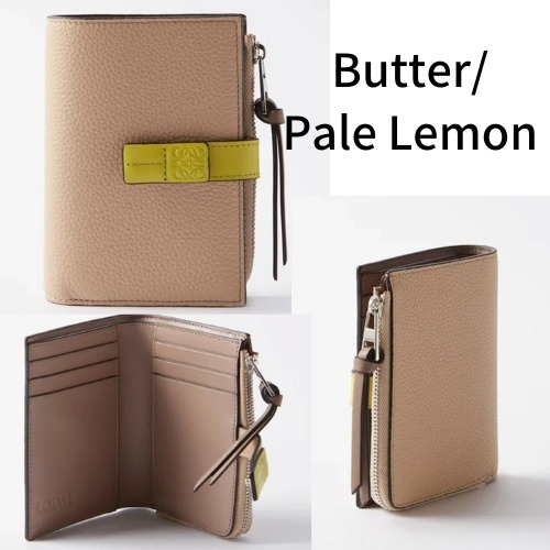 LOEWE 】ロエベ スリムジップ バイフォールド コンパクトジップ