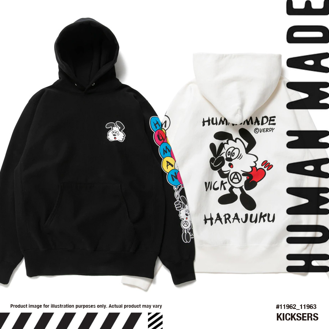 Human Made x Verdy VICK SWEATSHIRT コラボ ヴィック パーカー (HUMAN