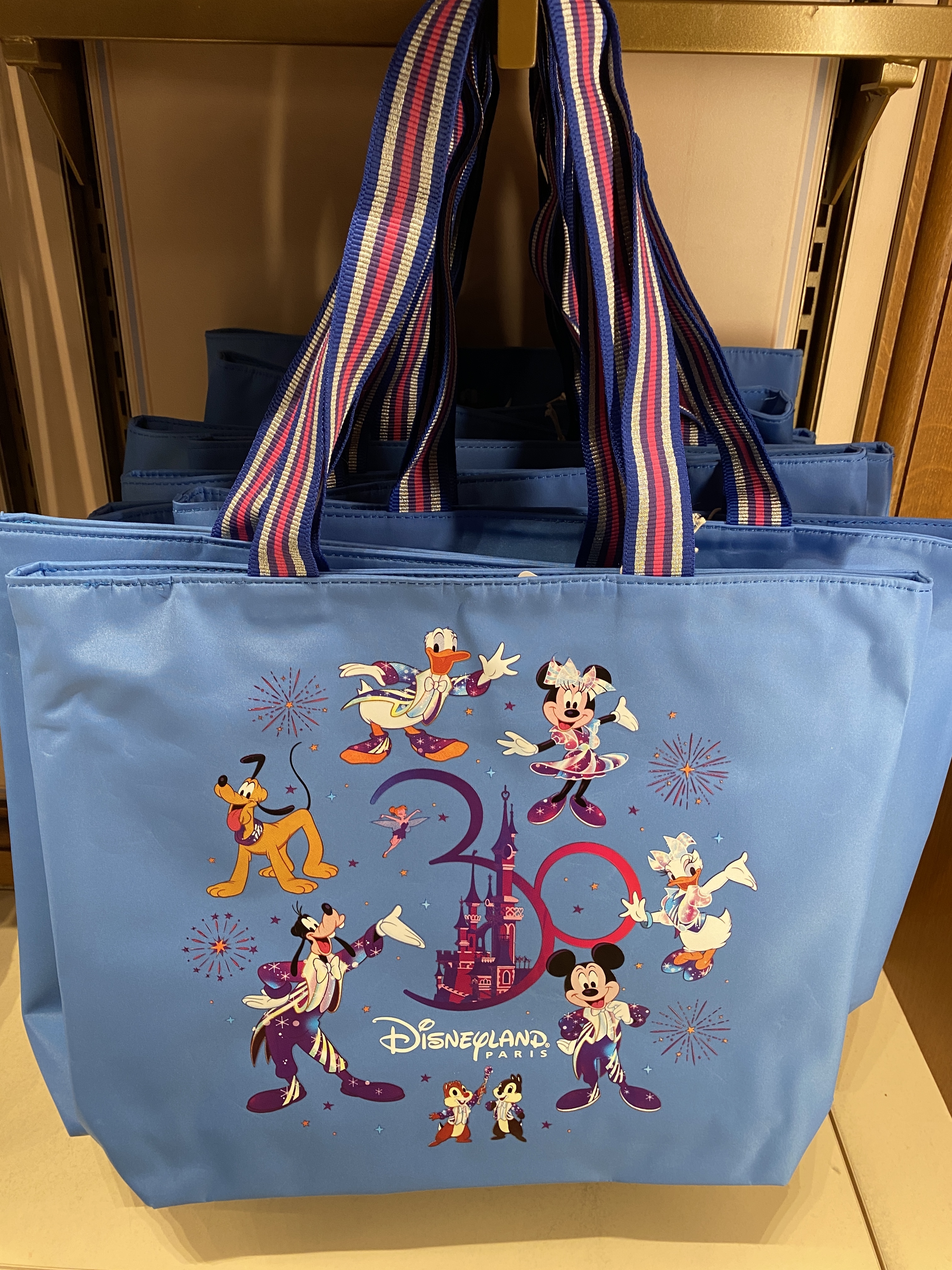 日本国内発送！DLP限定！30周年 トートバッグ Disneyland Paris