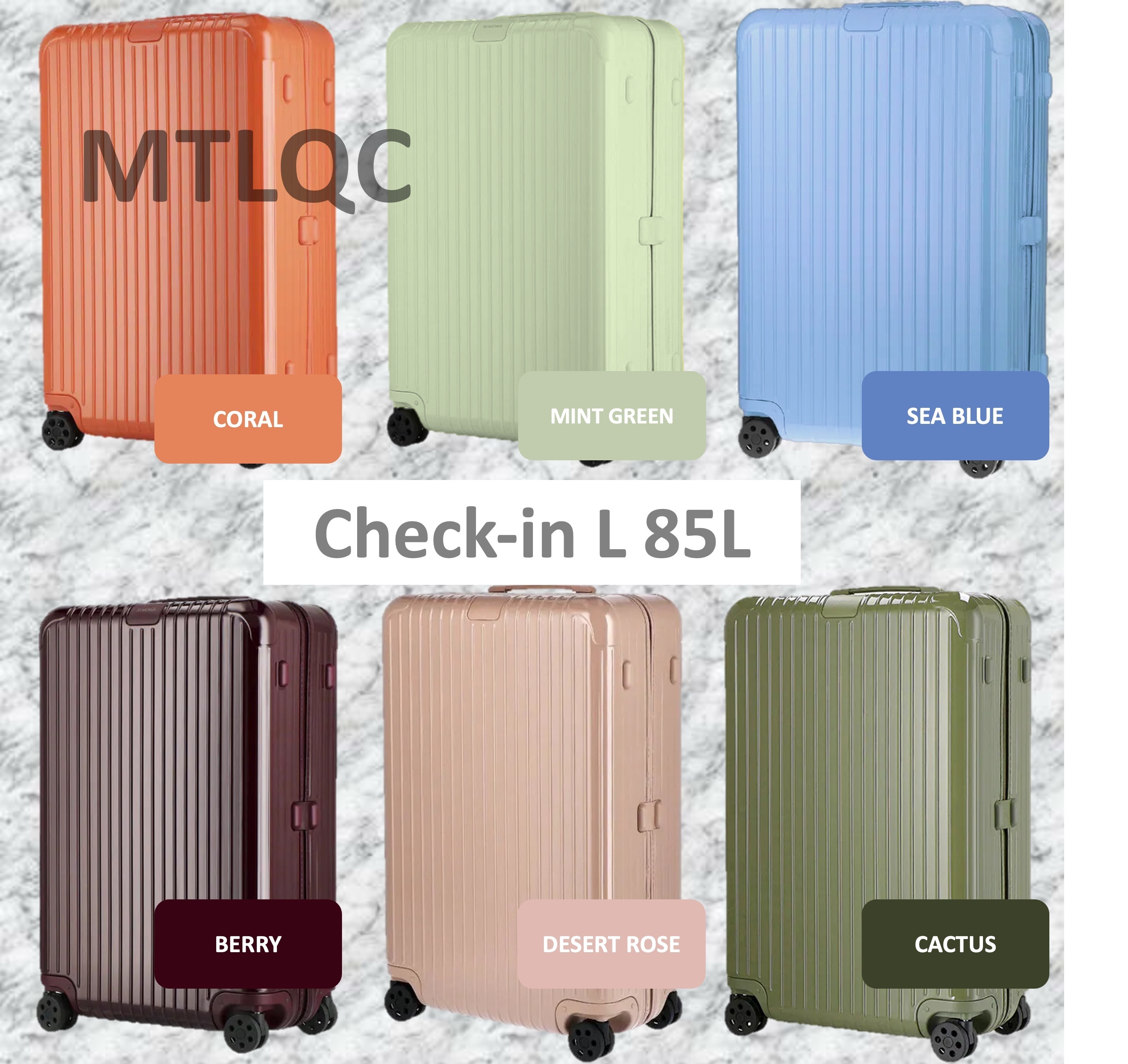 RIMOWA Essential Check-in L リモワ エッセンシャル 85L (RIMOWA