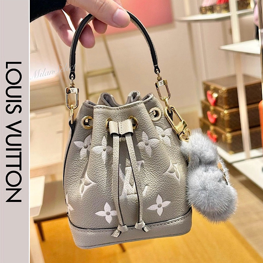 新色/2WAY》LOUIS VUITTON NANO NOE ナノ・ノエ 巾着バッグ (Louis