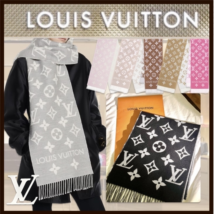 Louis vuitton☆ギフト◎ カラフル7色 マフラー LV エセンシャル