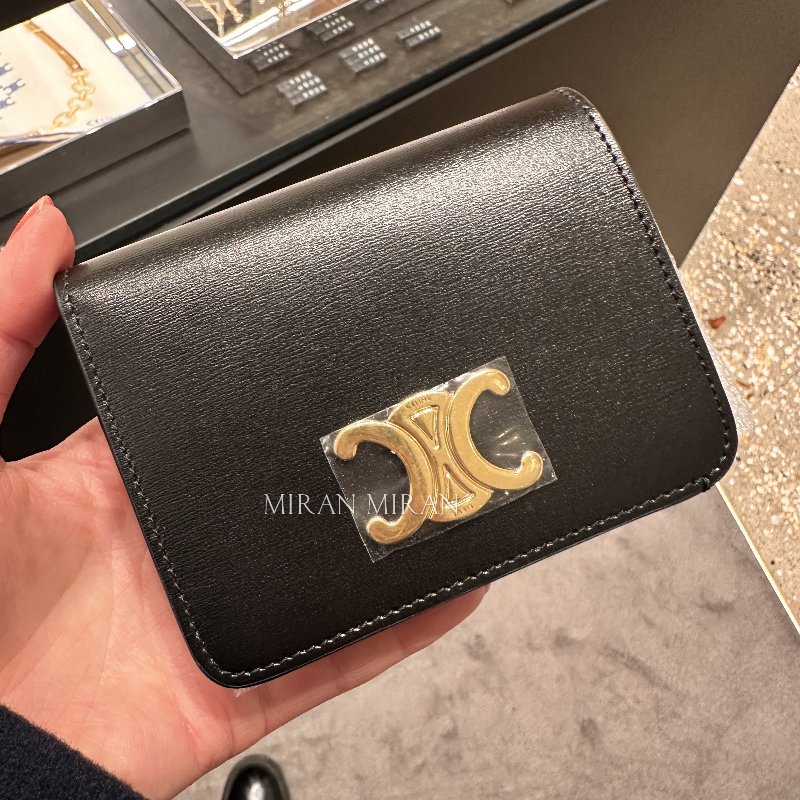 CELINE】コンパクトウォレット トリオンフ ウォレット (CELINE