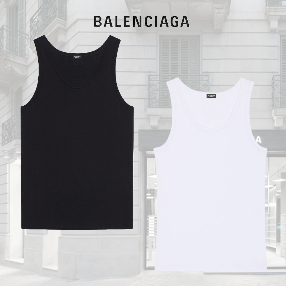 Balenciaga グラフィティノースリーブタンクトップ Balenciaga