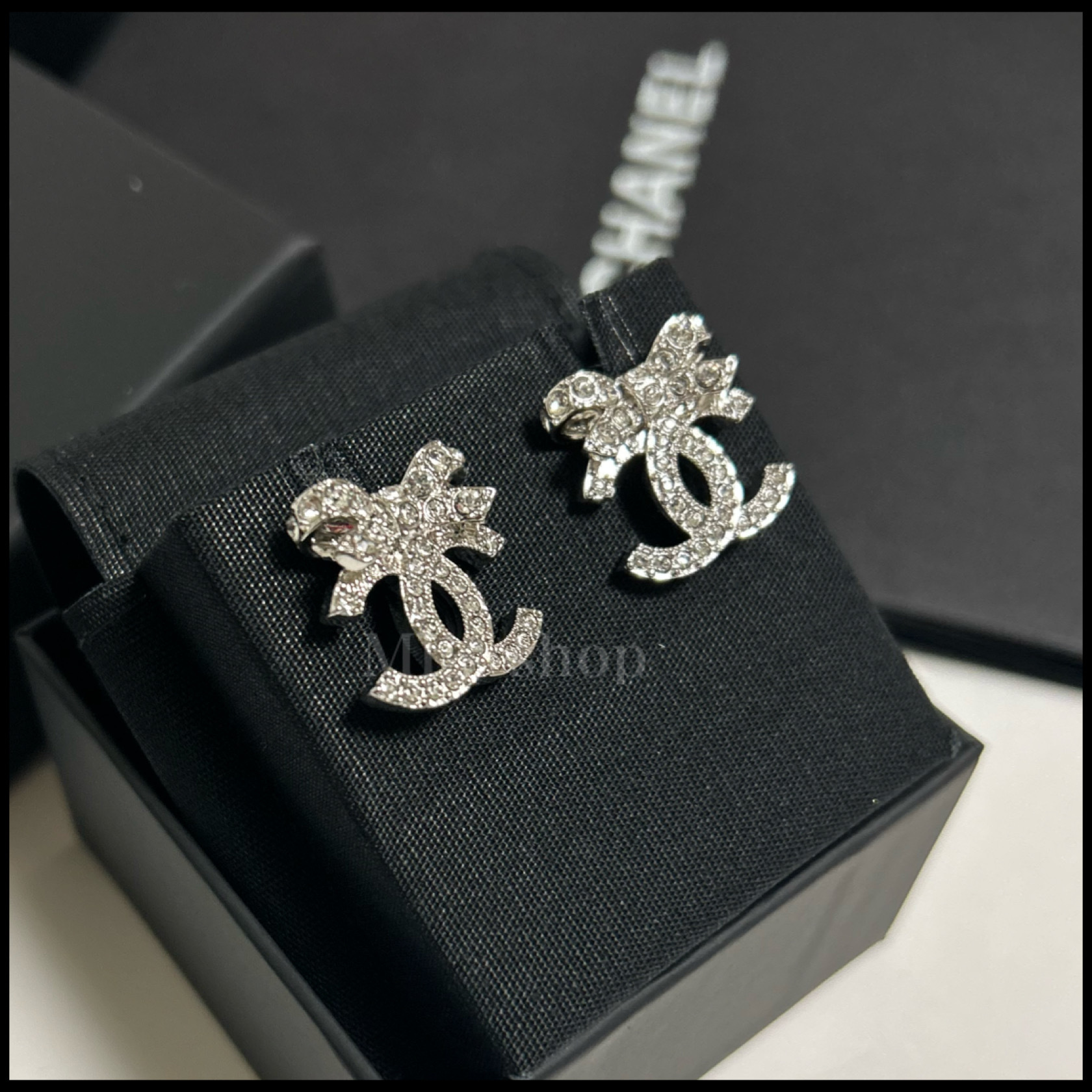 23SS/華やかな耳元に☆/ギフトにも】CHANEL ピアス リボン (CHANEL