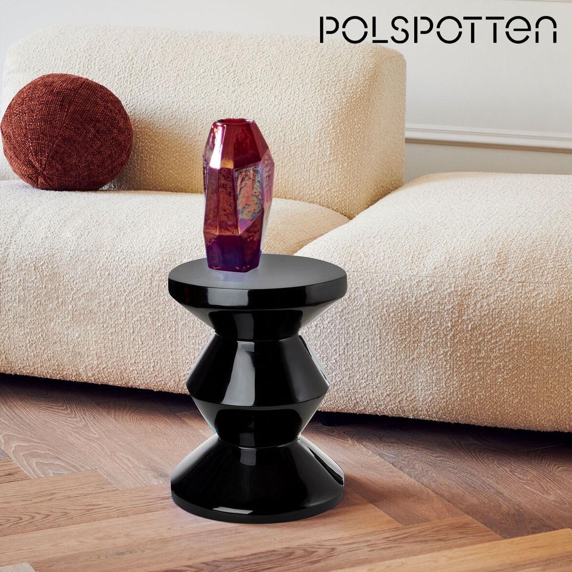 Pols Potten サイドテーブル ブラック Pols Potten サイドテーブル