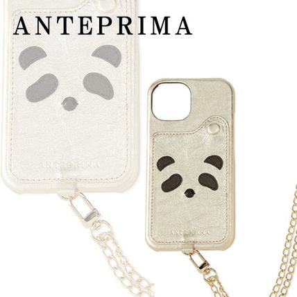 アンテプリマ パンダスペシャル iPhone14 ケース ブラック パンダ