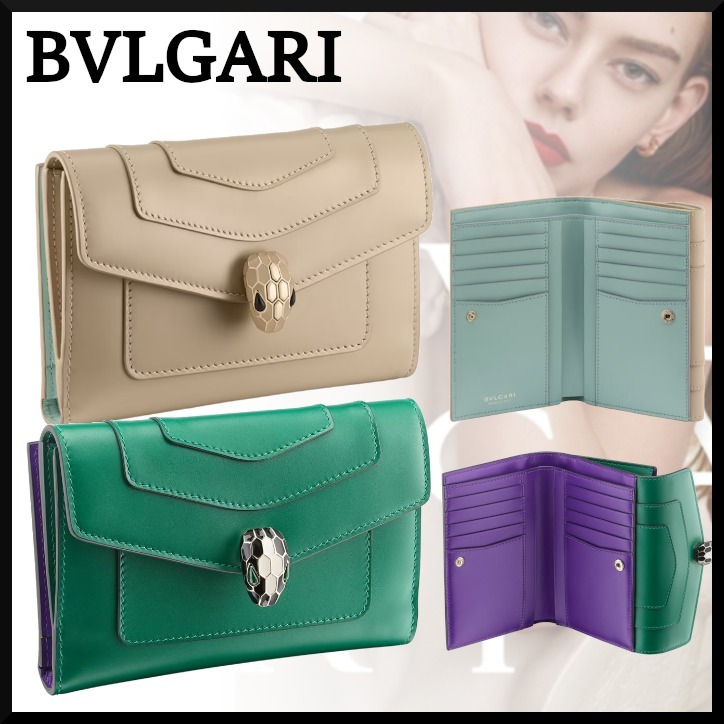 BVLGARI】セルペンティ フォーエバー ラージウォレット (Bvlgari