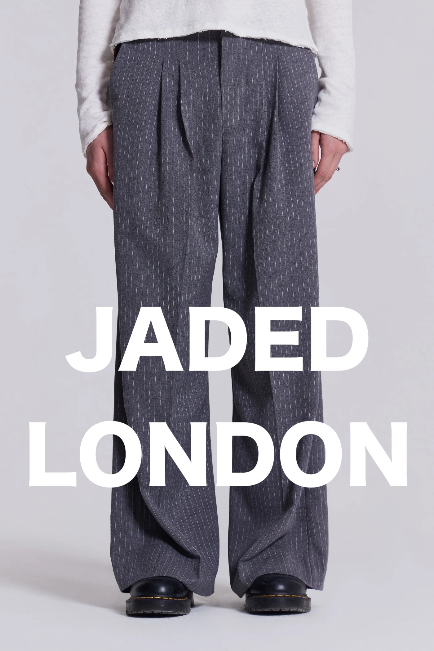 ☆英国発*JADED LONDON*新作*ピンストライプバギースラックス☆ (JADED