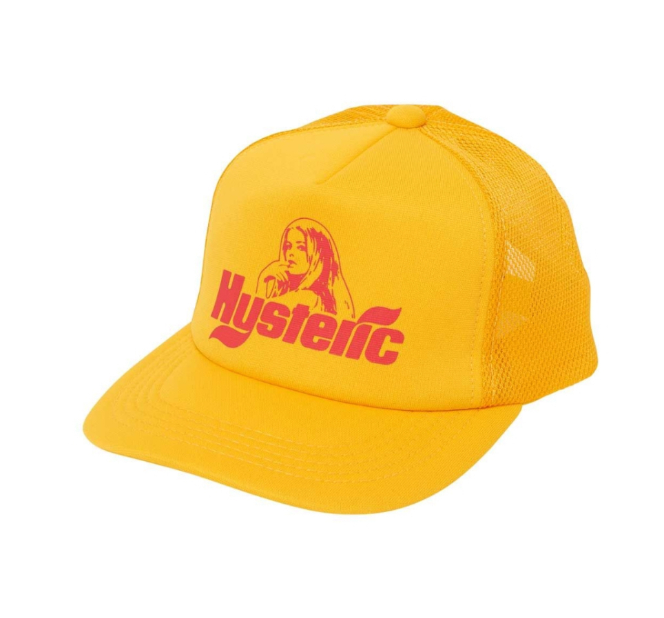 Hysteric glamour cap ブラウン トラッカーキャップ HYSTERIC GLAMOUR