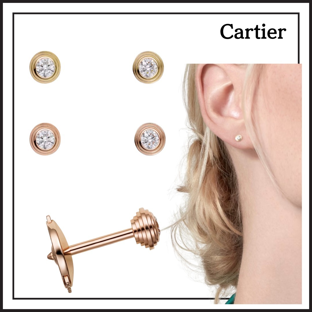 大人気【カルティエ】ダムールイヤリングXS ピアス ダイヤモンド