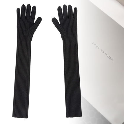 DRIES VAN NOTEN 手袋 グローブ ウール 2026年最新】DRIES VAN NOTEN