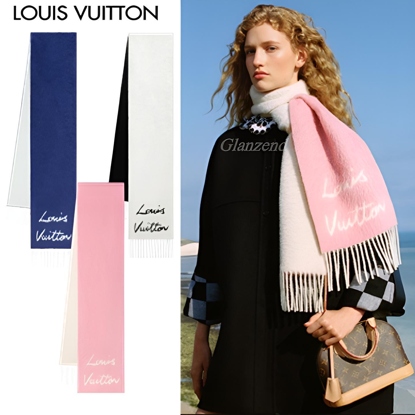 ☆ギフトにも☆【Louis Vuitton】フラッフィーグラム マフラー (Louis