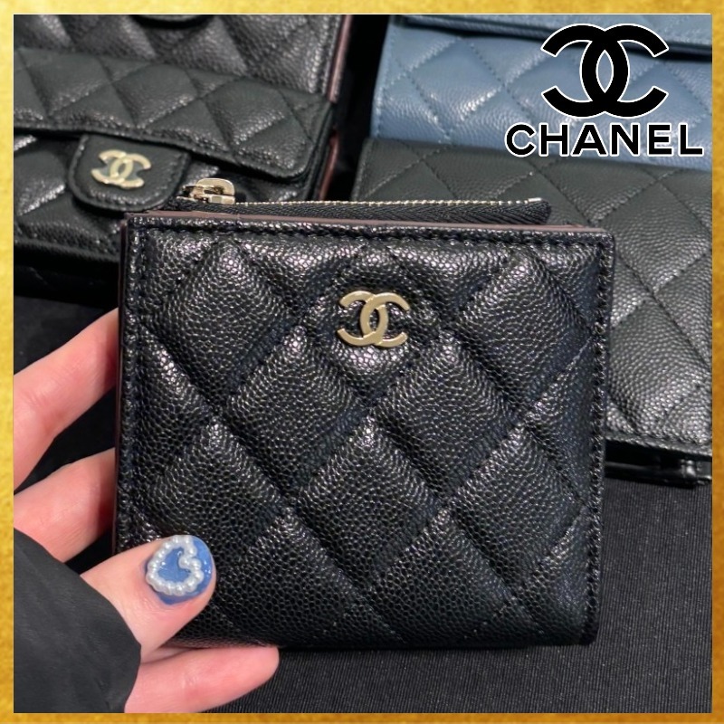大人気☆定番】CHANEL スモール ウォレット 二つ折り財布 (CHANEL