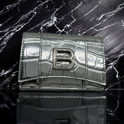 BALENCIAGA 三つ折り財布 シルバー