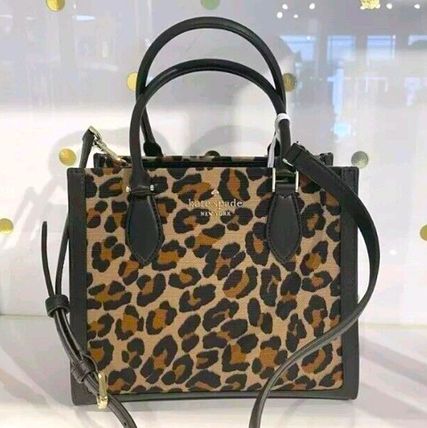 レオパード（ヒョウ柄） kate spade new york(ケイトスペード) トート