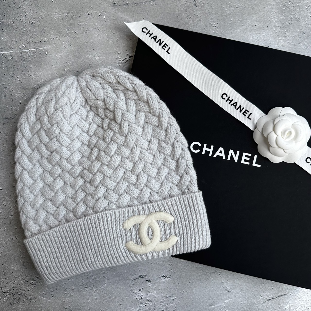 CHANEL ココマーク ニット帽 (CHANEL/ニットキャップ・ビーニー