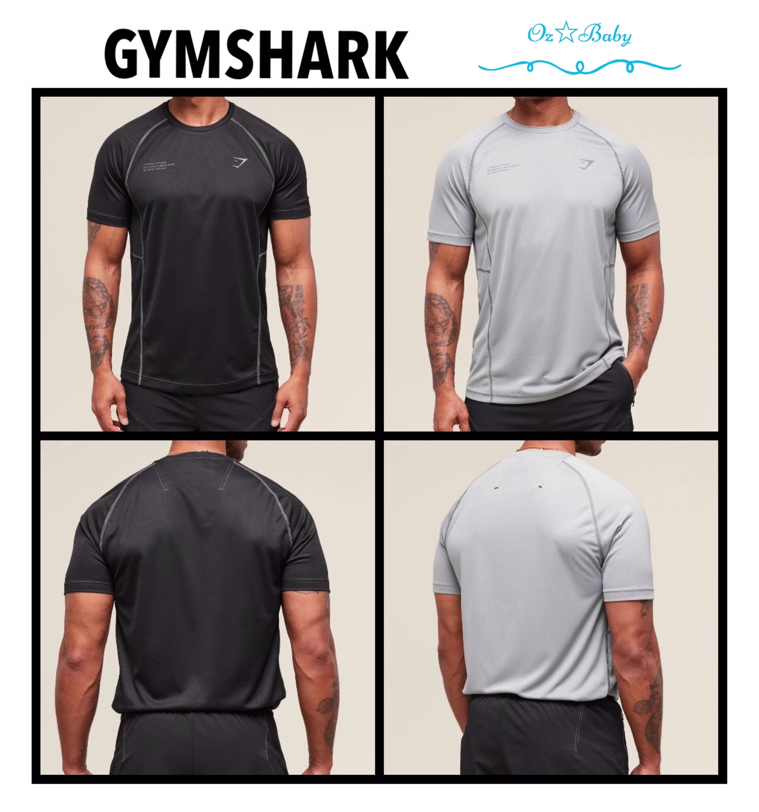 日本未発売【GymShark】ジムシャーク PRIME T-SHIRT Tシャツ