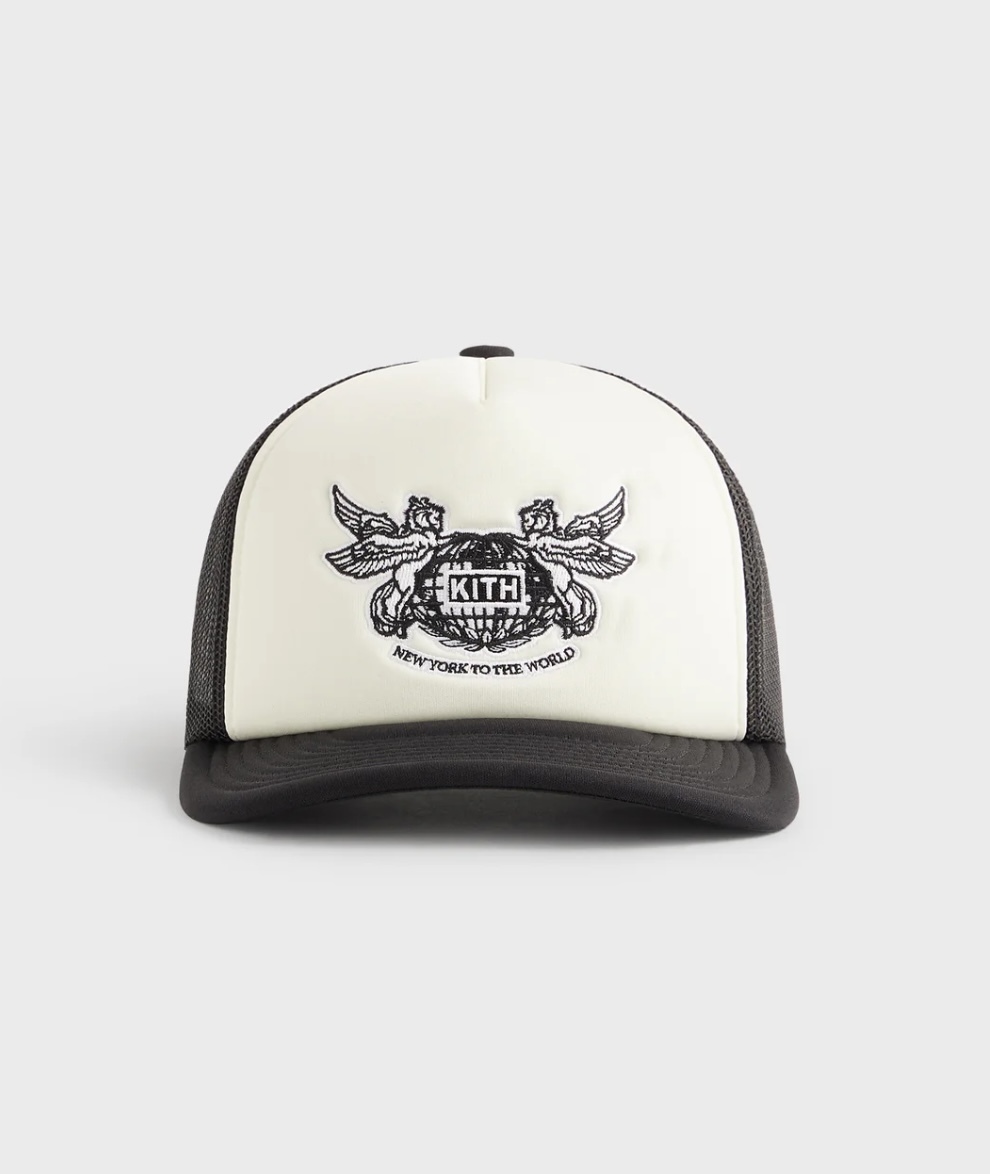 KITH】New York to the World ロゴ メッシュキャップ 3カラー