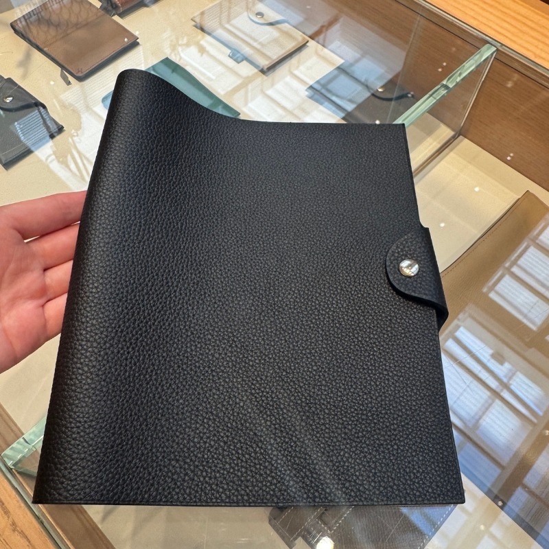 美品✨エルメス ユリス ノートブックカバー トゴレザー ミニ ピンク