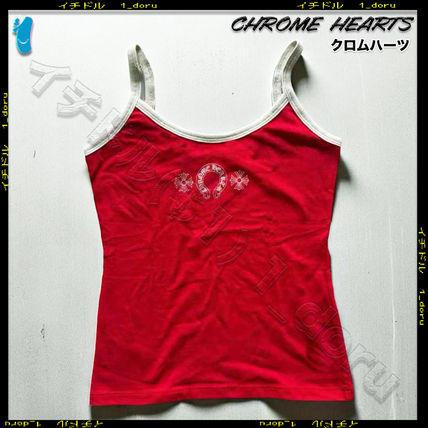 レッド（赤）系 CHROME HEARTS(クロムハーツ) タンクトップ(レディース