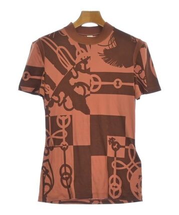 ブラウン（茶色）系 HERMES(エルメス) Tシャツ・カットソー(レディース