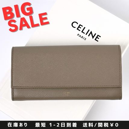 CELINE セリーヌ 財布 二つ折り財布 ミディアム ストラップ ウォレット
