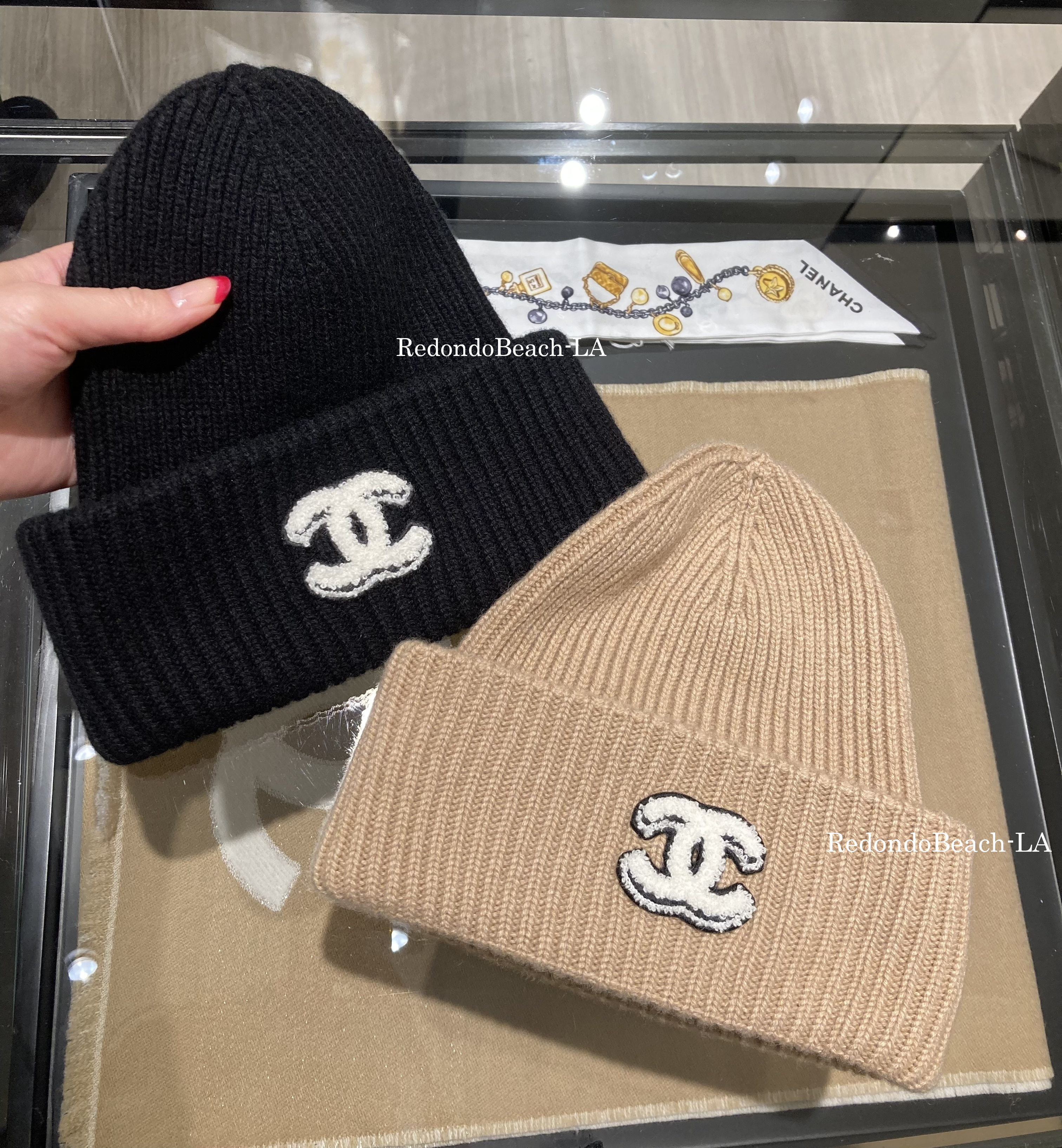 心惹かれるモコモコCC】CHANEL☆ニット帽☆25B限定 (CHANEL/ニット