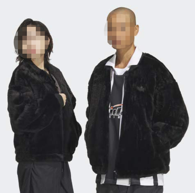 Adidas】☆男女兼用☆NEW ファー ジャケット