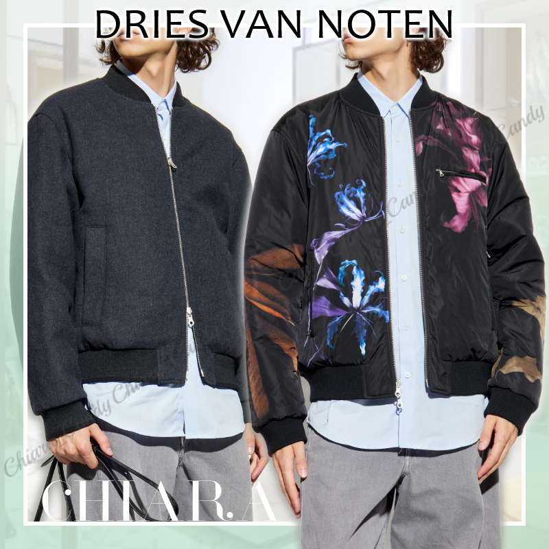25AW NEW】DRIES VAN NOTEN_men / リバーシブルブルゾン (Dries Van