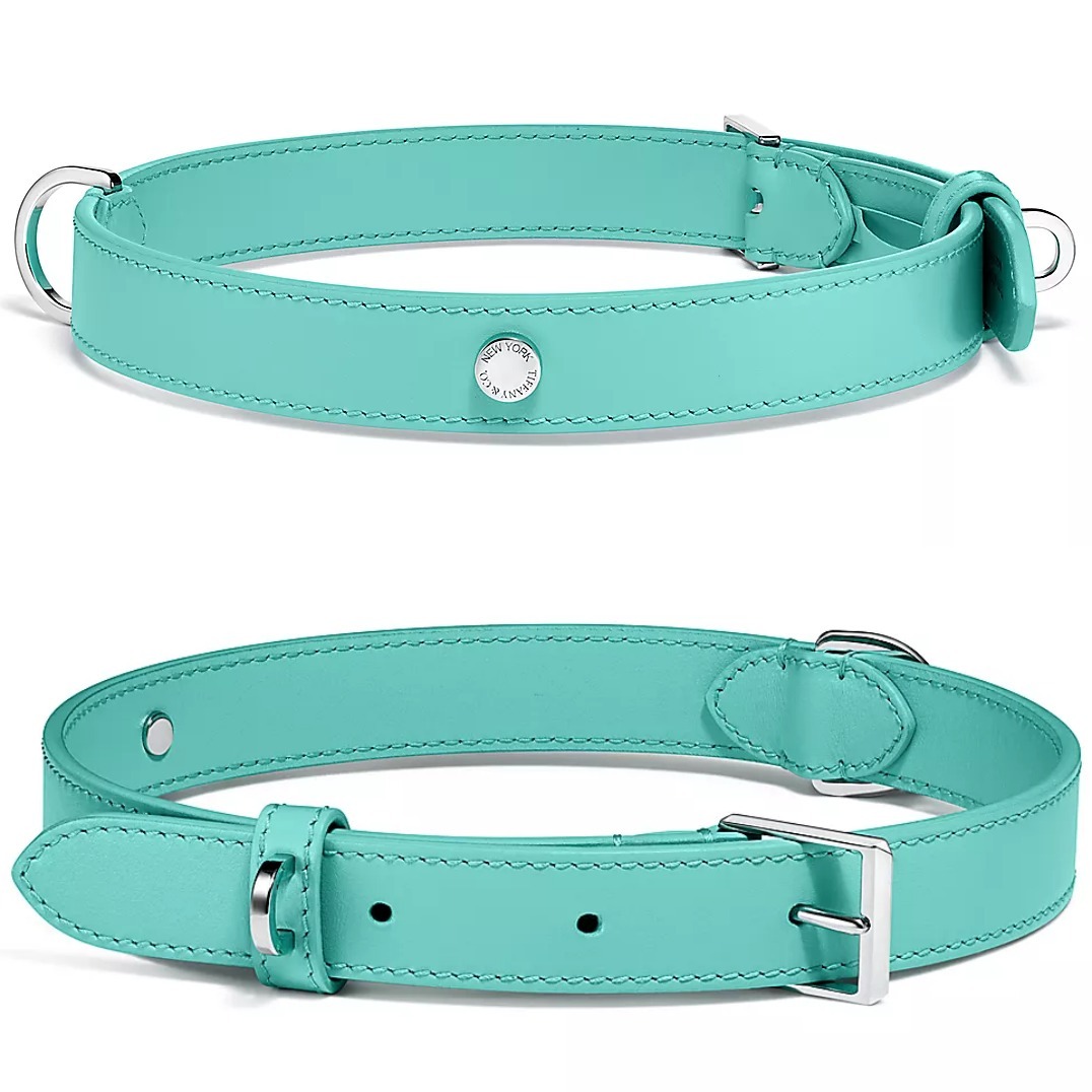 ティファニー 首輪 ペットアイテム ティファニー ペットカラー 首輪 L
